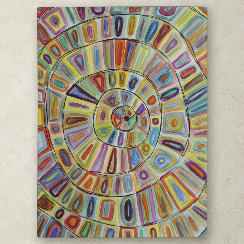 "ma cible" par sylvie demers, reproduction d’art sur toile tendue, H 19 po x l 14 po x P 2 po