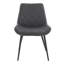 Chaise d'appoint rembourrée en bois massif Tonna-236882456
