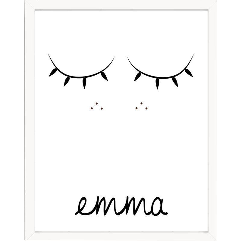 Impression sur papier personnalisée Sweet Sleepy Face, Oui