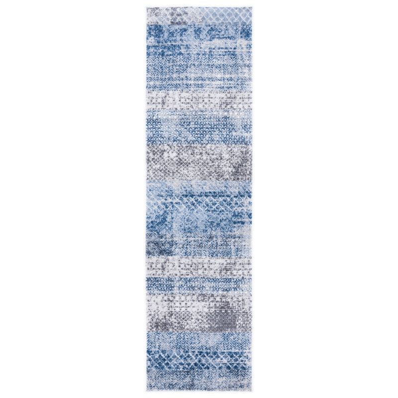 Amelia 700 Performance Geometric Rug, Runner 2'2" x 8'