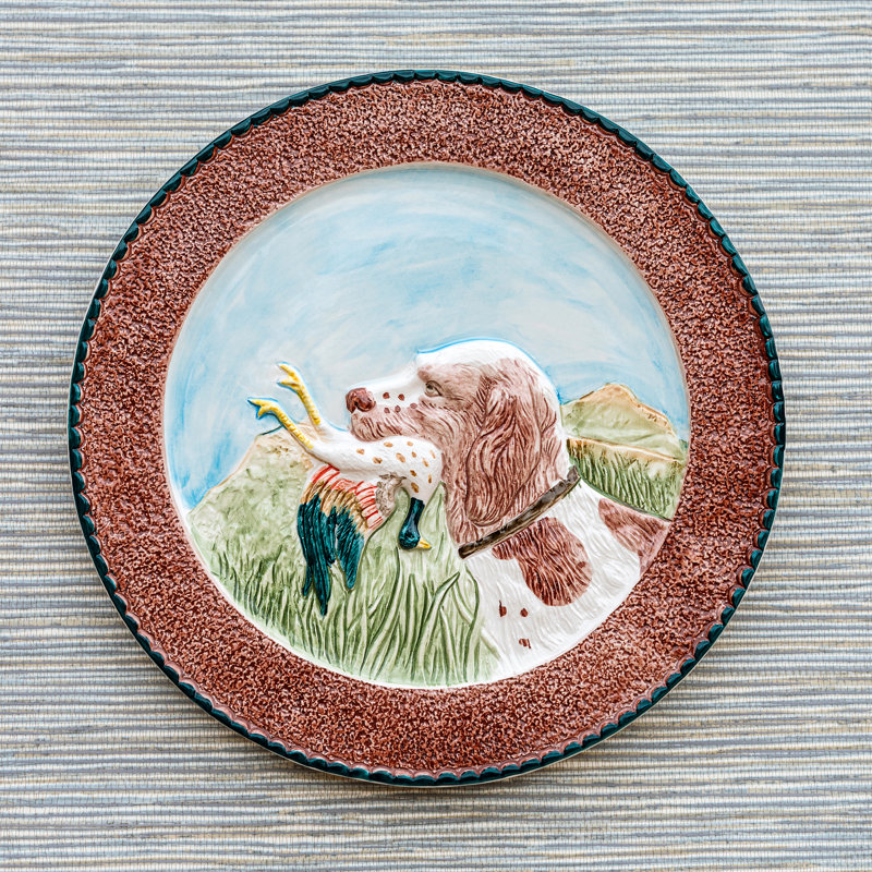 Plaque murale Wildlife Spaniel