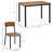 4 - Person Four Leg Dining Set