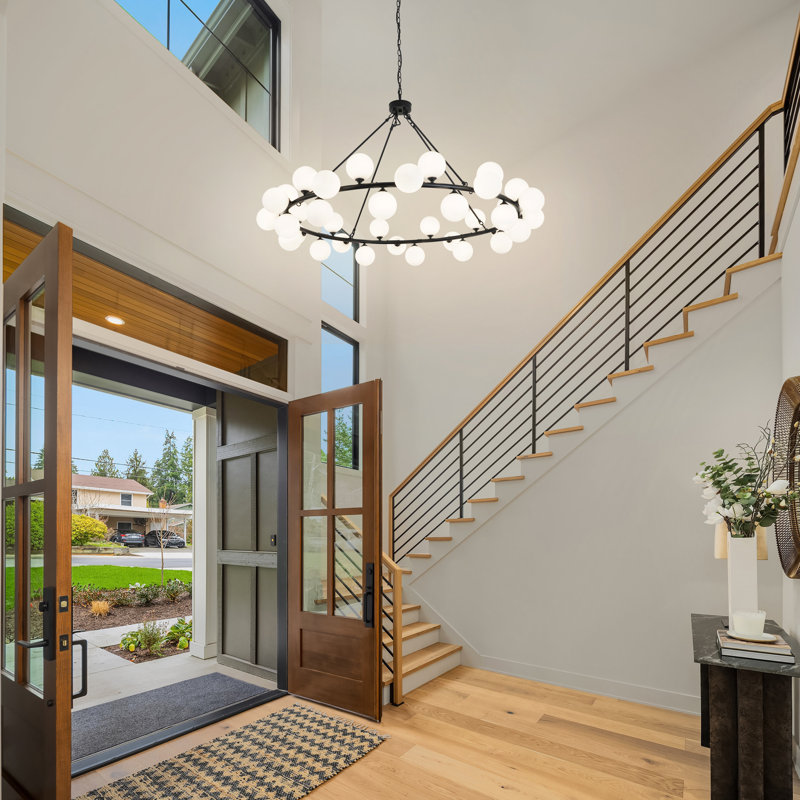 36-light Chandelier Modern Chandelier Wagon Wheel Chandelier Large Chandeliers For Dining Room