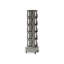 Grey Modern Solid wood Rotating Bookshelf-1055838757