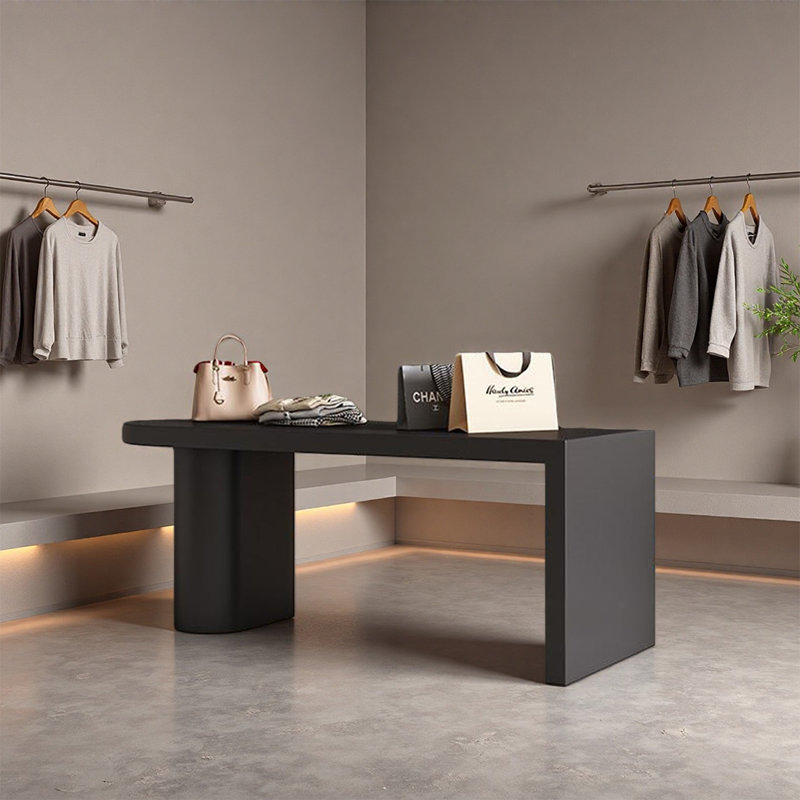 Table de présentation Modern, H 31,5 po x l 47,24 po x P 23,62 po, Noir