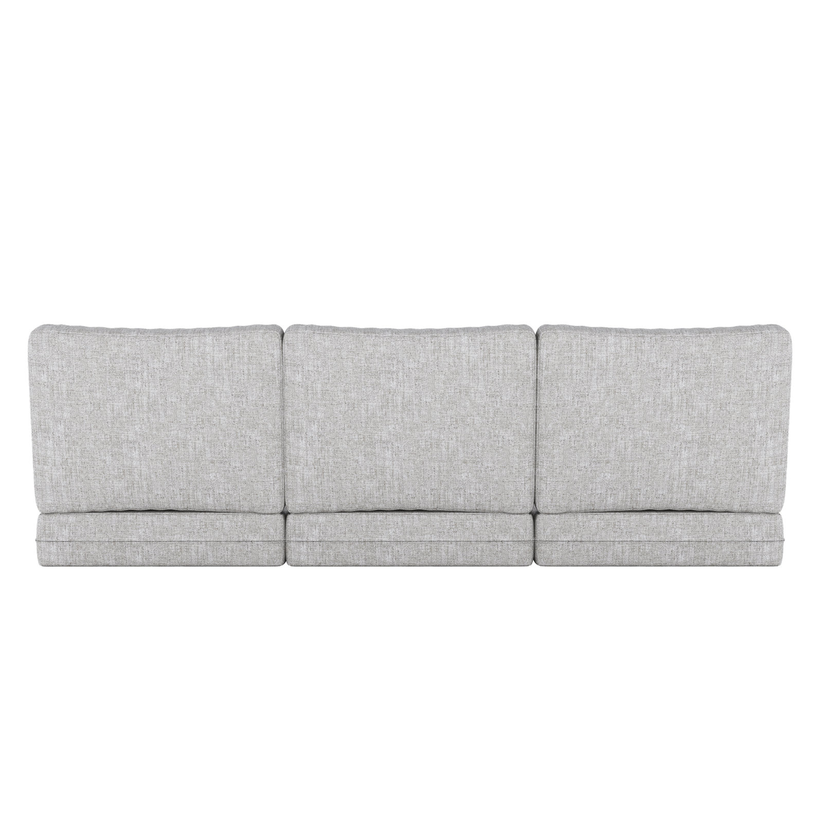 24" Sunbrella® Sofa Seat and Back Cushion, Canvas Granite Sunbrella® Canvas