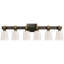 Thomas O'Brien Bryant Six-Light Linear Bath Sconce