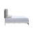 Queen Bed (Mattress Not Included), White