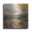 Art mural luxueux en métal «Western Sky» par Silvia Vassileva, 36 po x 36 po