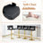 Adjustable Height Bar Stool Faux Leather Upholstered Bar Stool-1038744567