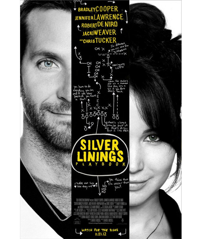Silver Linings Playbook, 24" H x 16" W