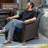 Minghui Outdoor Wicker Lounge Chair Set of 2 with Plush Cushions-1570842999