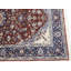 Tapis oriental rouge traditionnel 3 x 5 fabriqué à la main Indo Kashan