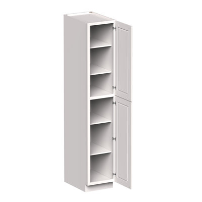 CASAINC Ready-to-Assemble W18"x D27"x H96" Kitchen Tall Pantry Cabinet