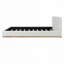Velvet Upholstered Bed With Solid Wood Frame-1121594480