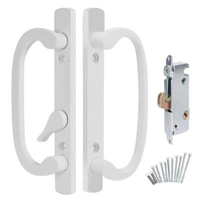 Porte de verre coulissante avec poignée de remplacement pour porte de patio