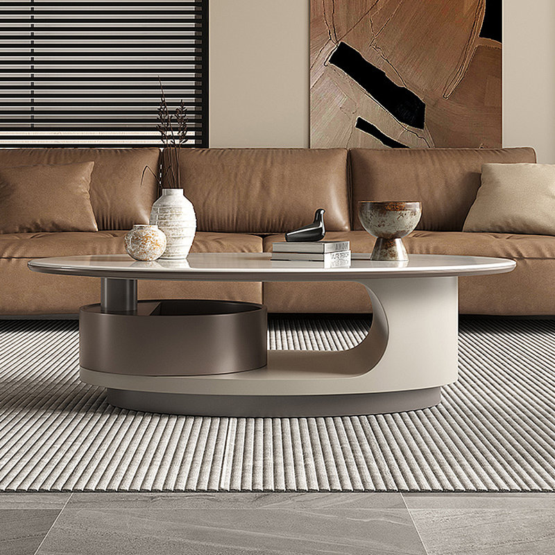 Table basse Modern Luxury, H 14,17 po x L 47,24 po x l 29,53 po