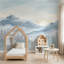 Papier peint paysage de montagne Misty Valley amovible Snowy Peaks Wall Decor-1944704237-1944704274