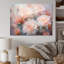 Impression romantique sur toile, cactus rose et vert II-105062265-105062215