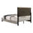 Queen Bed, Light Gray Finish