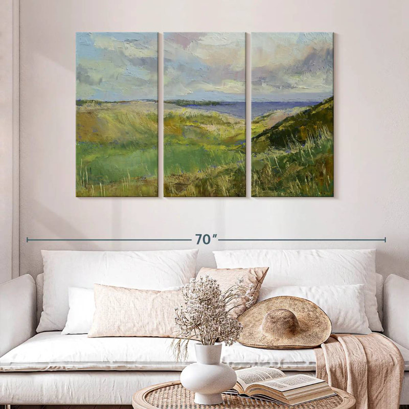 Paysage écossais Alvord, H 32 po x l 50 po