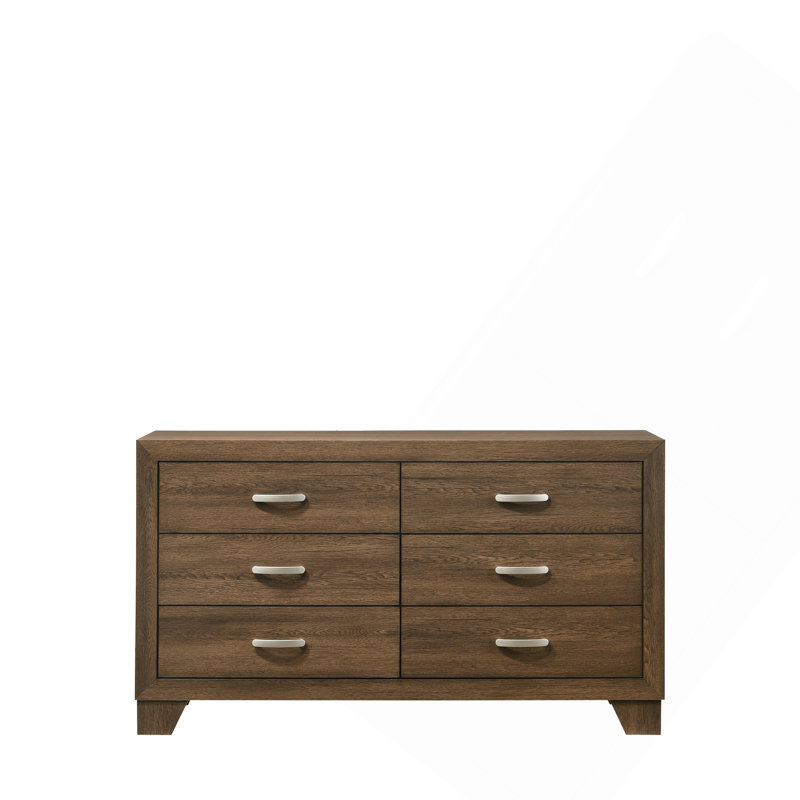 Commode à finition chêne Miquell