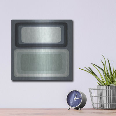 Art mural luxueux «Maritime Color Field 1» par Emma Scarvey, 36 po x 36 po