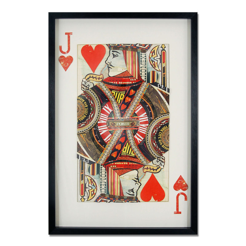 Jack Of Hearts 3D Effect Painting
