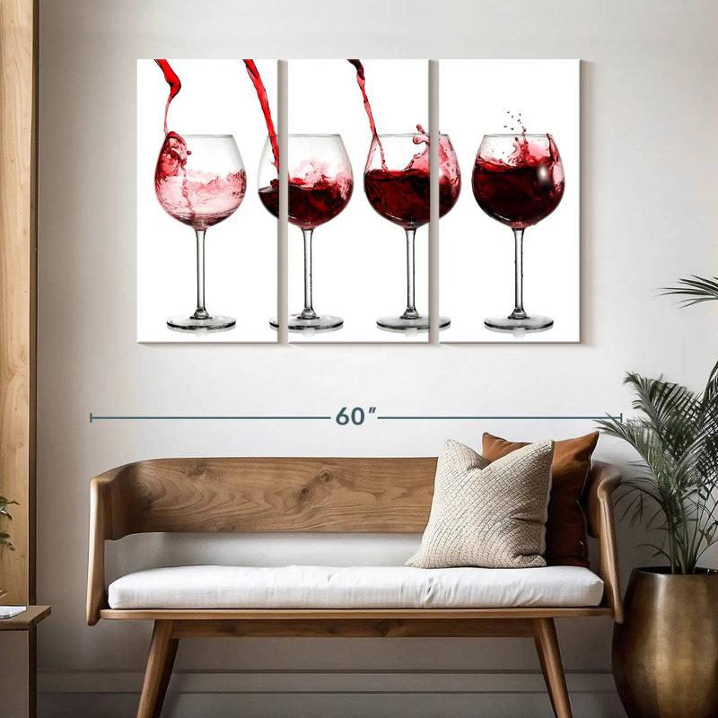 Verres à vin rouge Yarlin, H 32 po x l 50 po