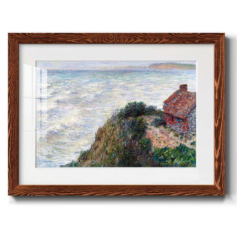 Maison de pêcheur à Petit, H 18 po x l 26 po x P 1,5 po, Érable