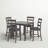 Jaworski 4 - Person Counter Height Dining Set