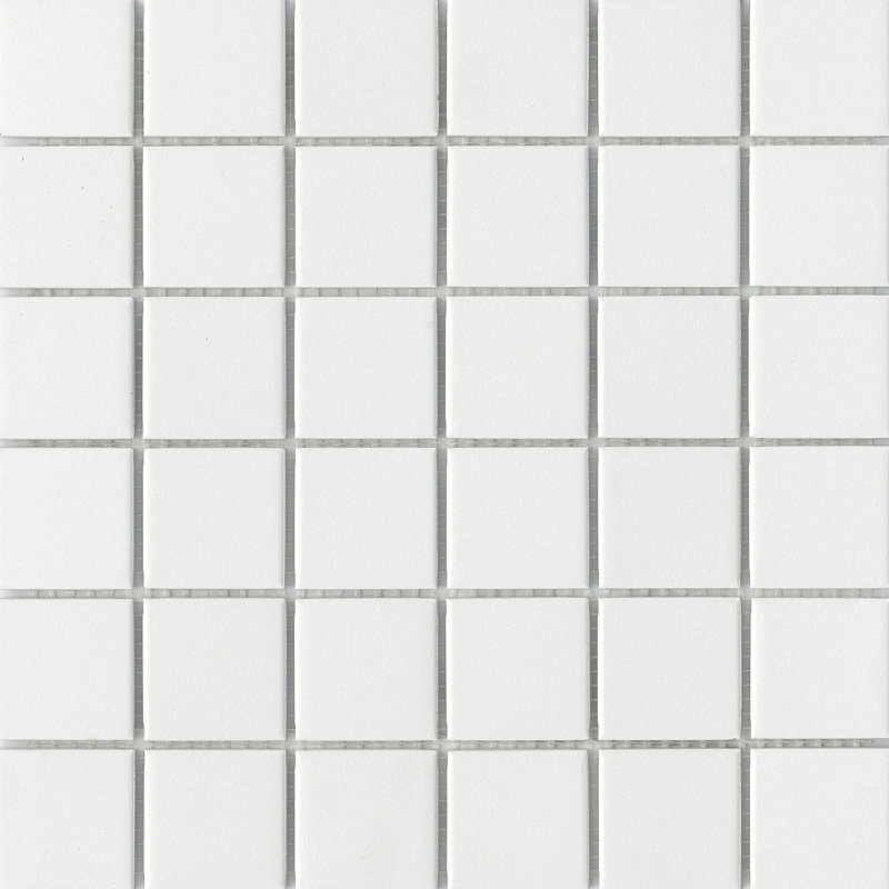 Source Pure White 12 in. x 12 in. Matte Porcelain Floor and Wall Tile (10.44 sq. ft./Case), White