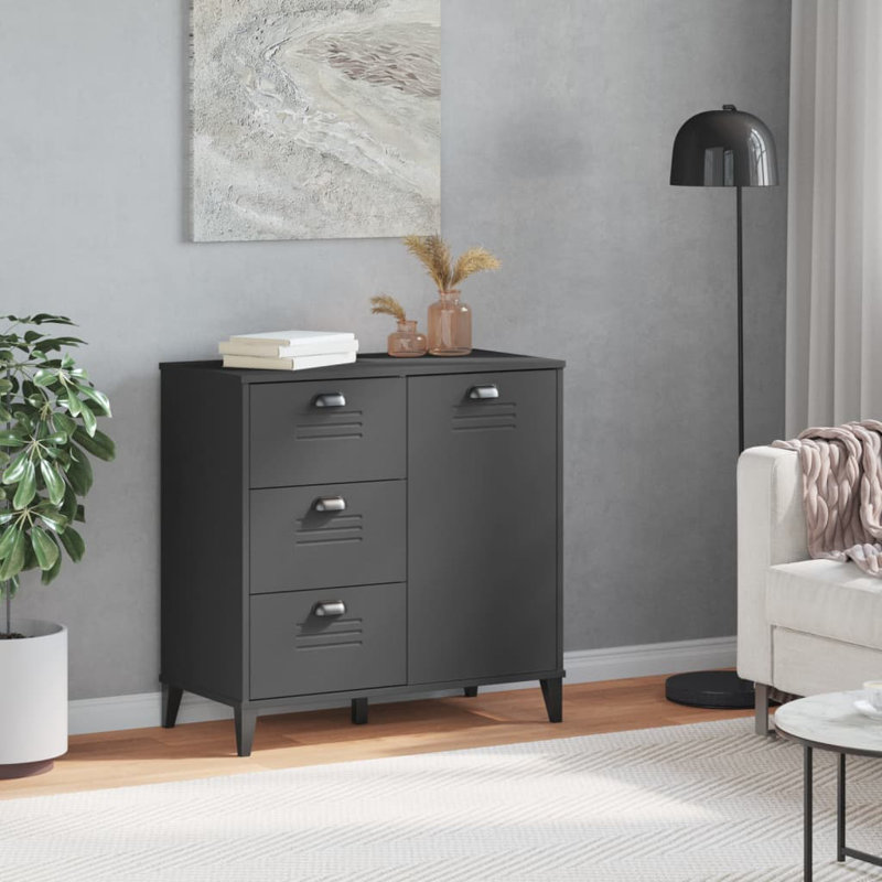 Paelyn 80cm Sideboard, Anthracite Grey