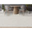 Wool Chevron Area Rug in White-68204837