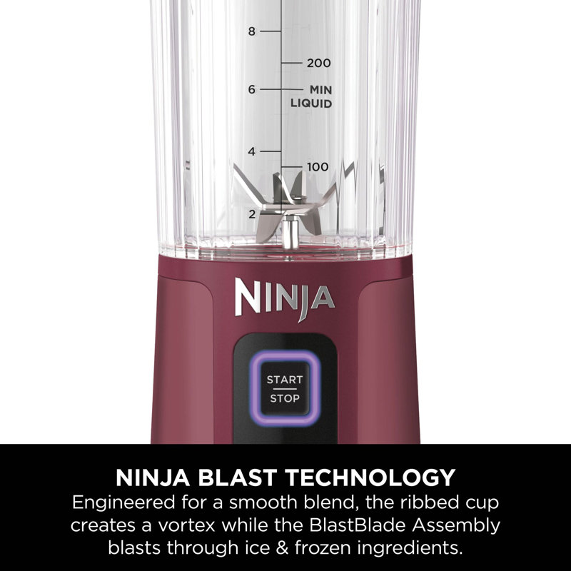 Ninja Blast Cordless Portable Blender, Cranberry 