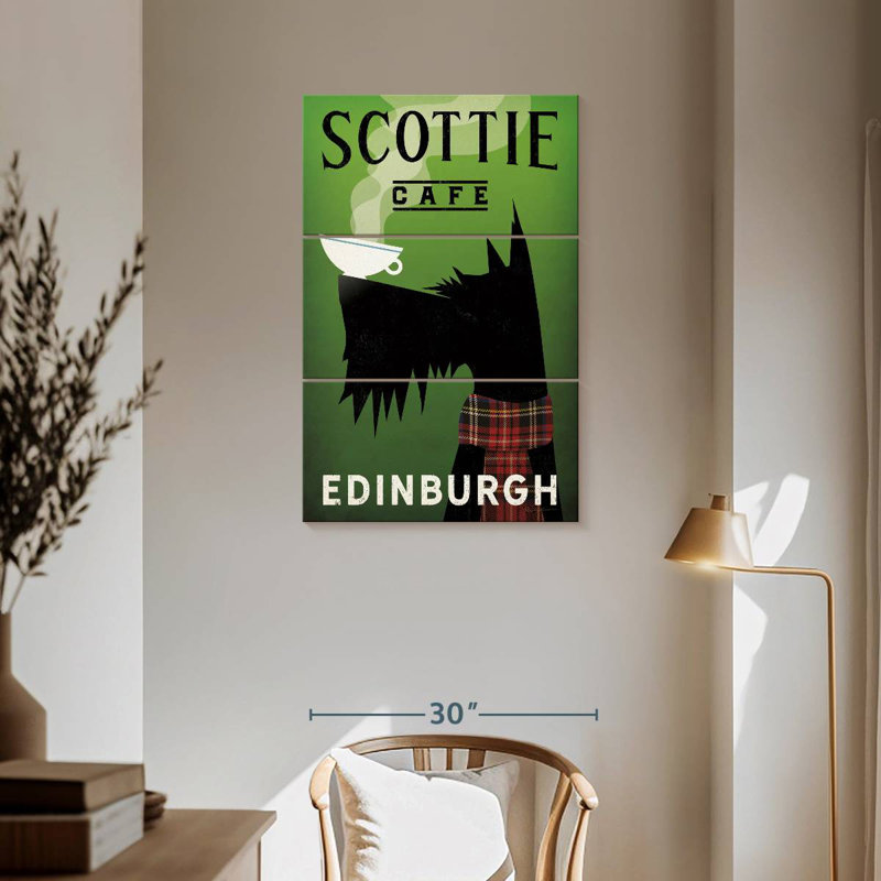 Brampt Scottie Cafe, 57" H x 36" W