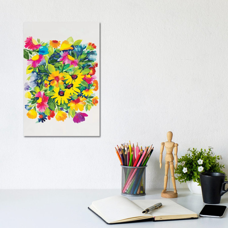 Late Summer's Bouquet by Kim Parker - Wrapped Canvas Print, 20.32 cm H x 30.48 cm W