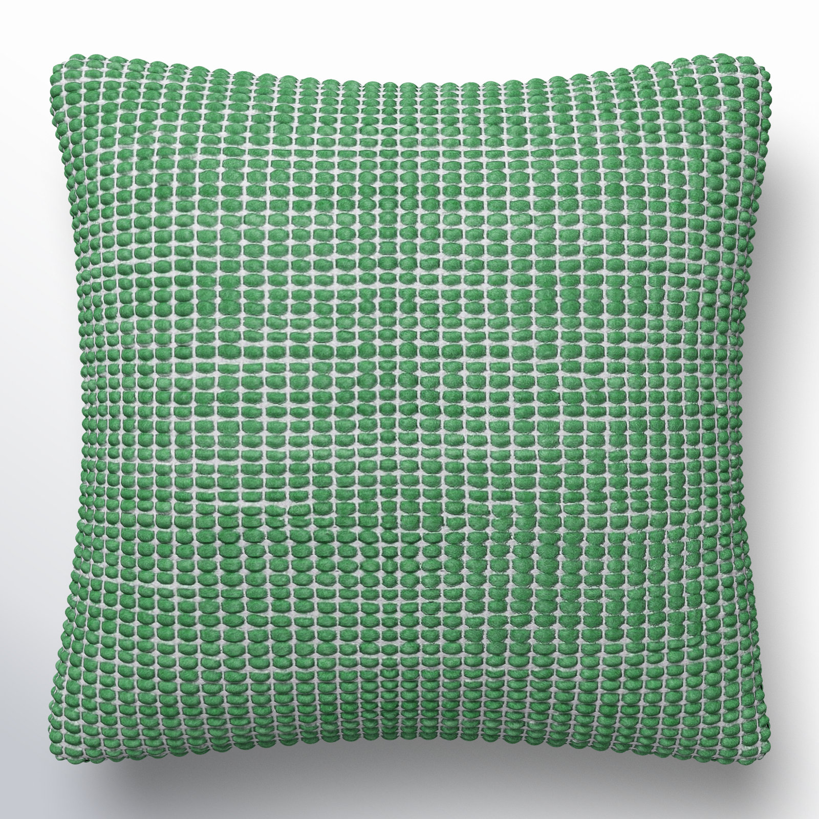 Waverly Wool Pillow Cover, 18" x 18", Green, Pillow Cover Only - No Insert