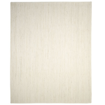 Flatweave Tencel Geometric Area Rug