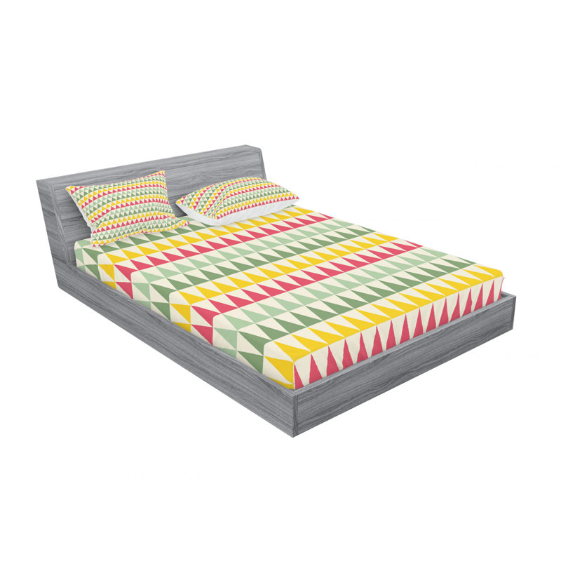 Ensemble de draps Sharp, Ensemble de draps pour lit double avec un drap-hou