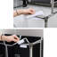 Panier à linge à 2 niveaux avec 4 sacs amovibles - Trieur imperméable et durable