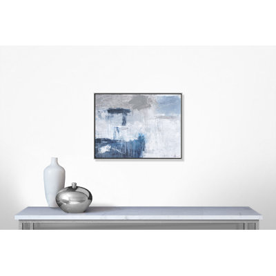 Nordic Ice - cadre flottant, reproduction d'art sur toile