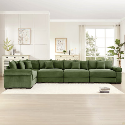 Oversized Cloud Modular Sectional Couch,Convertible Sectional Couches