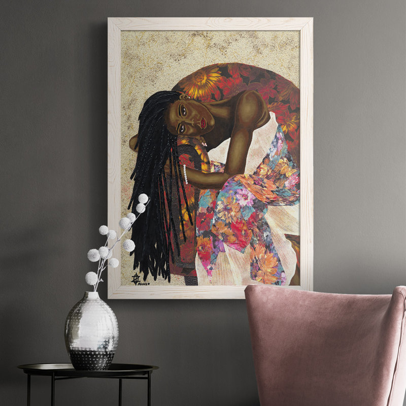 «Woman Strong III», reproduction d'un seul cadre photo sur toile, Blanc, H 43,5 po x l 31,5 po x P 1 po