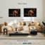 "Impression sur toile de verre whisky flamboyant"-1930380792