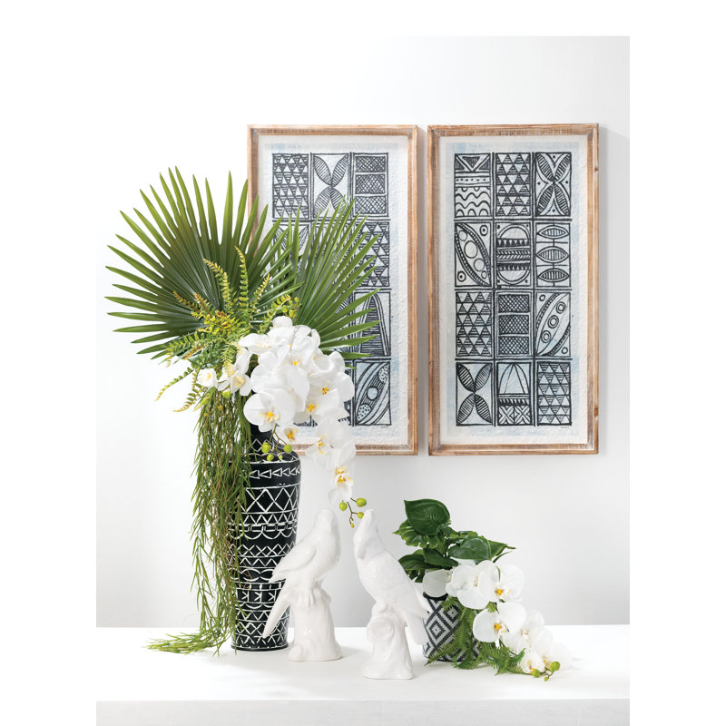 Foam Anthurium Leaf Arrangement