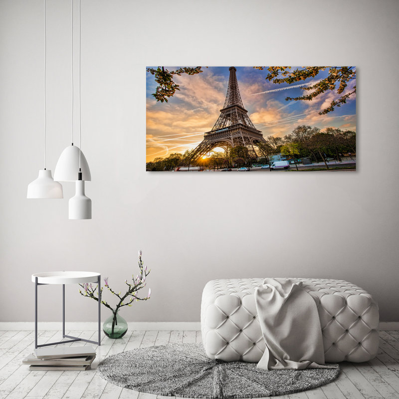 Eiffel Tower Paris - Wrapped Canvas Print