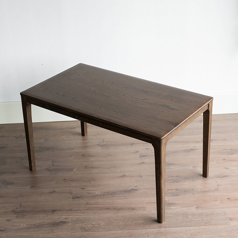 Dark Brown Solid Dining Table For Dining Room/Kitchen, 29.92"H x 62.99"L x 31.5"W