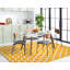 Tapis géométrique en coton tissé à la main Romona-20657949