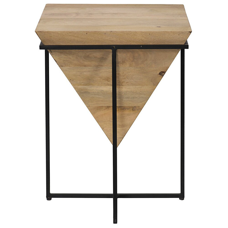 Elutheria 45cm W Solid Wood Bedside Table